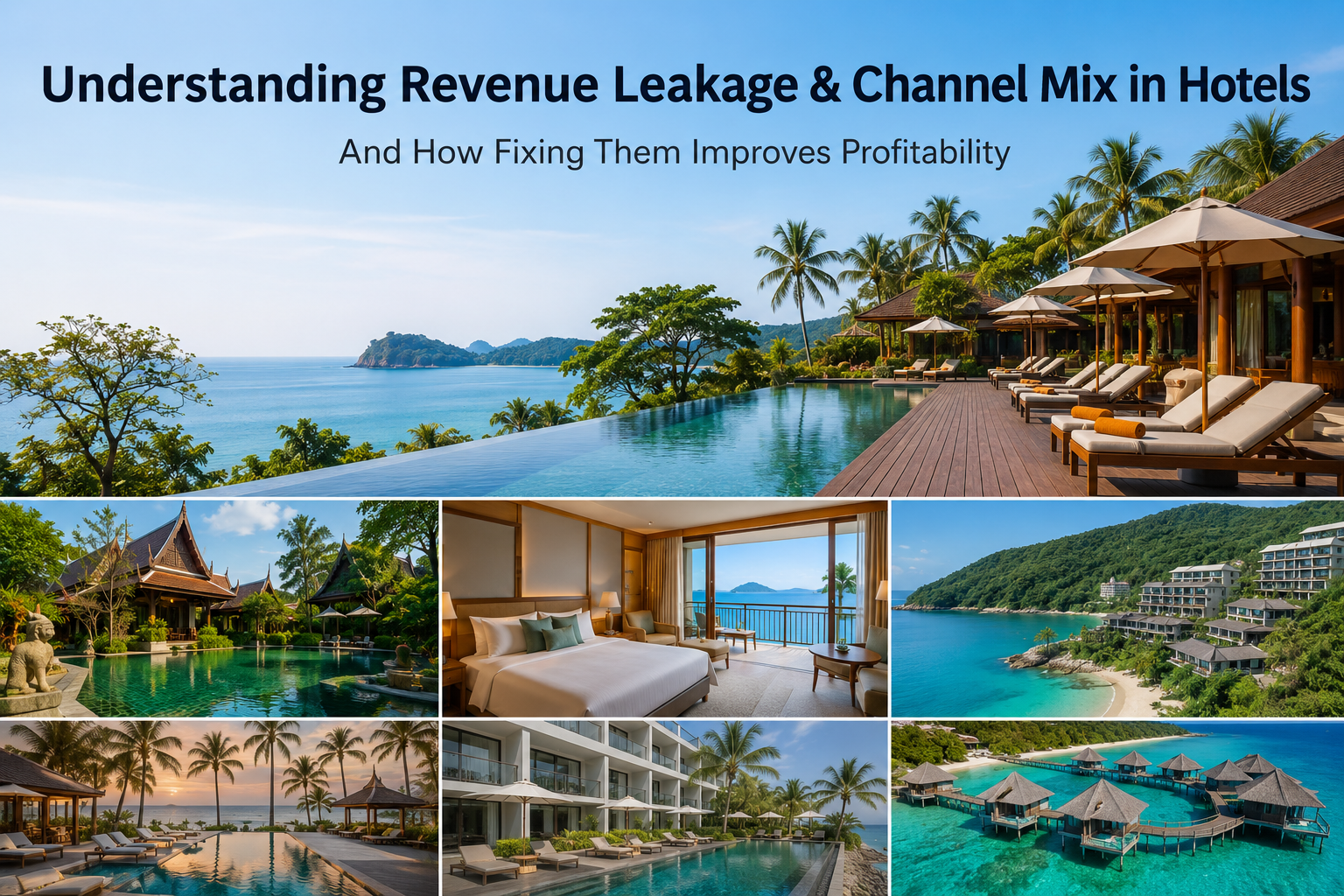 Understanding Revenue Leakage & Channel Mix in Hotels — And How Fixing Them Improves Profitability