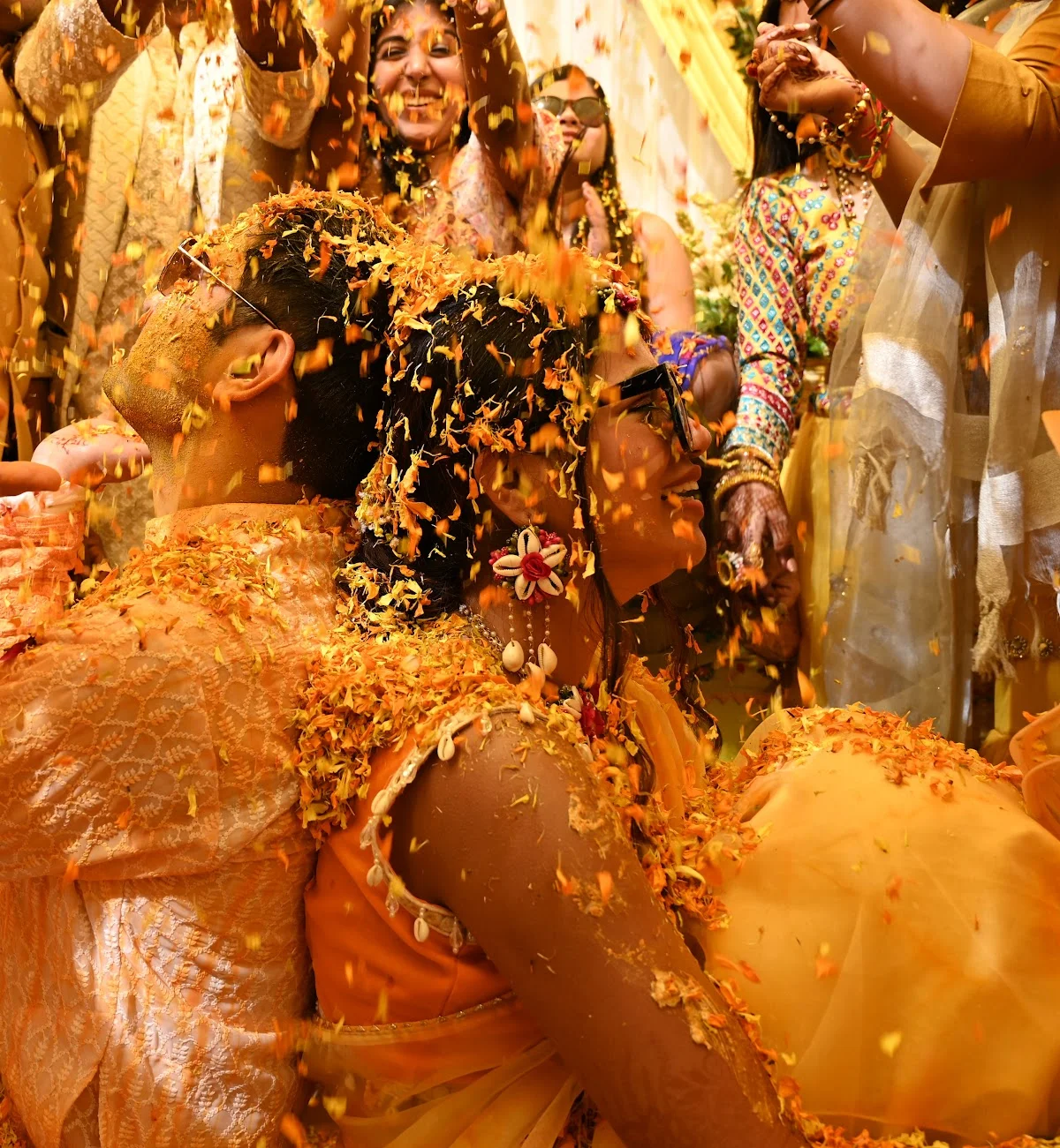 Sangeet and reception celebration
