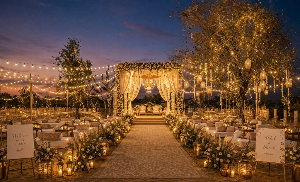 The Chauhans Hideaway venue grounds – Devliya, Jodhpur